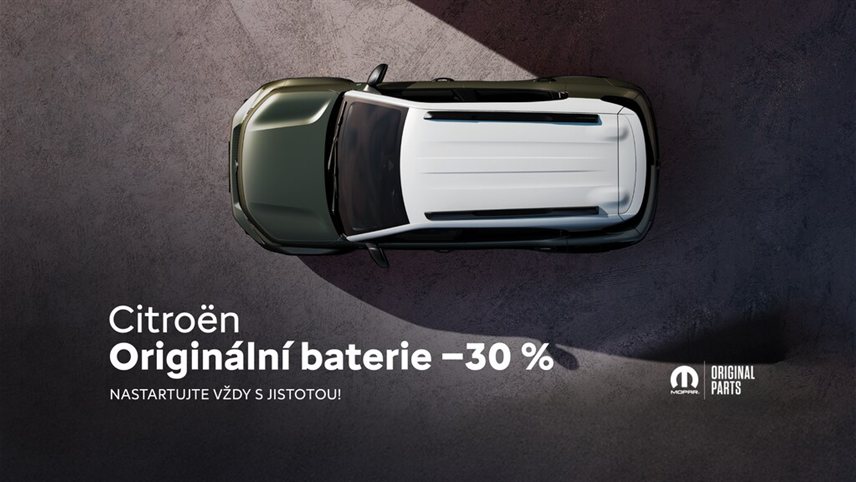 Akční nabídka na baterie